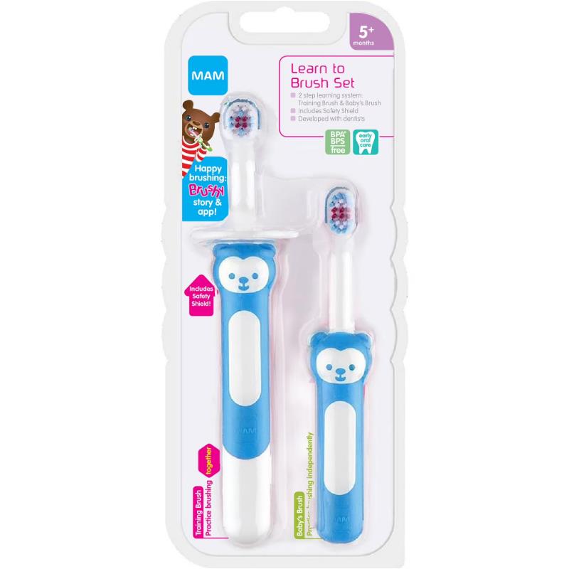 Mam 2Pk Learn To Brush Set Assorted 5M+ Image 2
