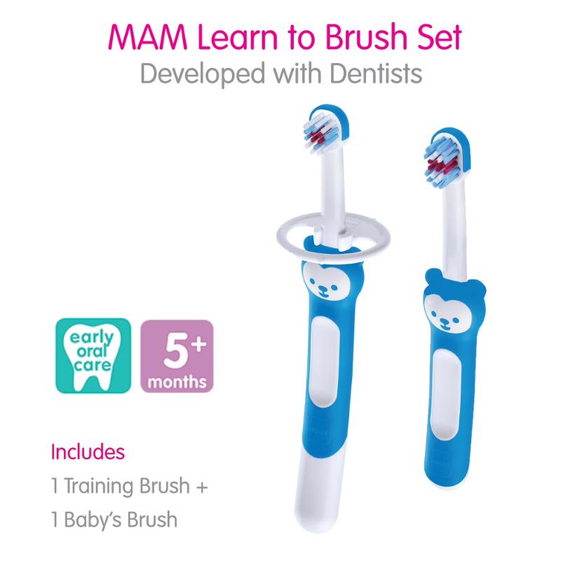 Mam 2Pk Learn To Brush Set Assorted 5M+ Image 3