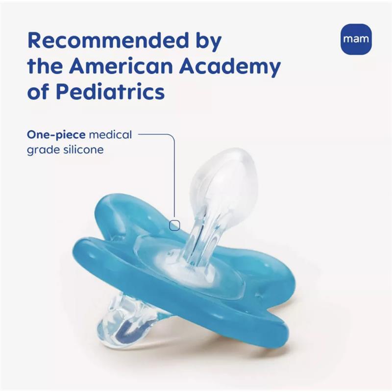 Mam 2Pk Pacifier Comfort Assorted 0/3M Image 2