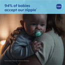 MAM 2Pk Perfect Baby Premium Pacifier 16+ Months, Extra Thin Nipple, Glows in The Dark Boy Image 6
