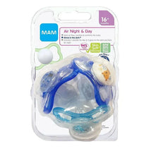 Mam - 3Pk Boy Air Night & Day Pacifiers, 16M+  Image 2