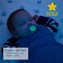 Mam - 3Pk Boy Original Day & Night Baby Pacifier, 6/16M Image 2