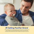 Mam - 2Pk Air Night Pacifier Girl, 16M+ Image 2