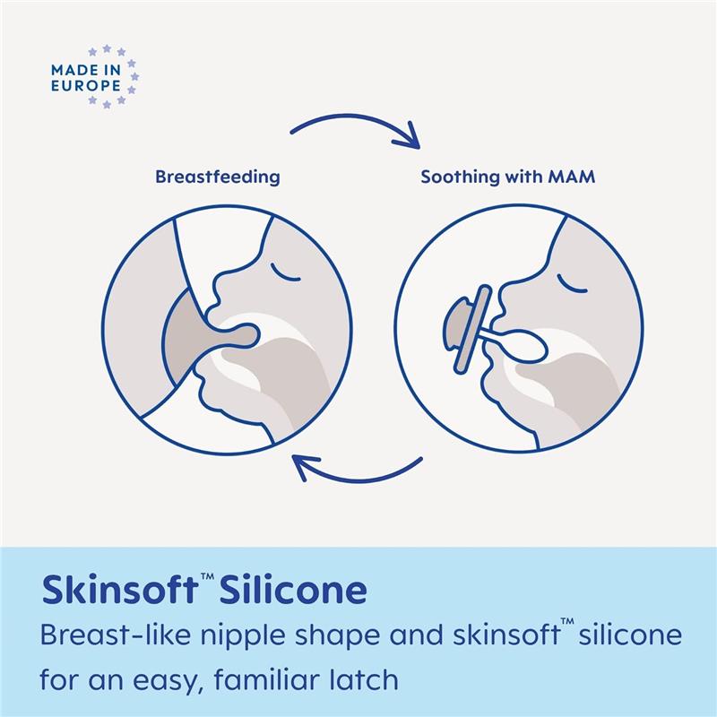 Mam - 2Pk Air Night Pacifier Assorted Blue/Green/Pink Image 9