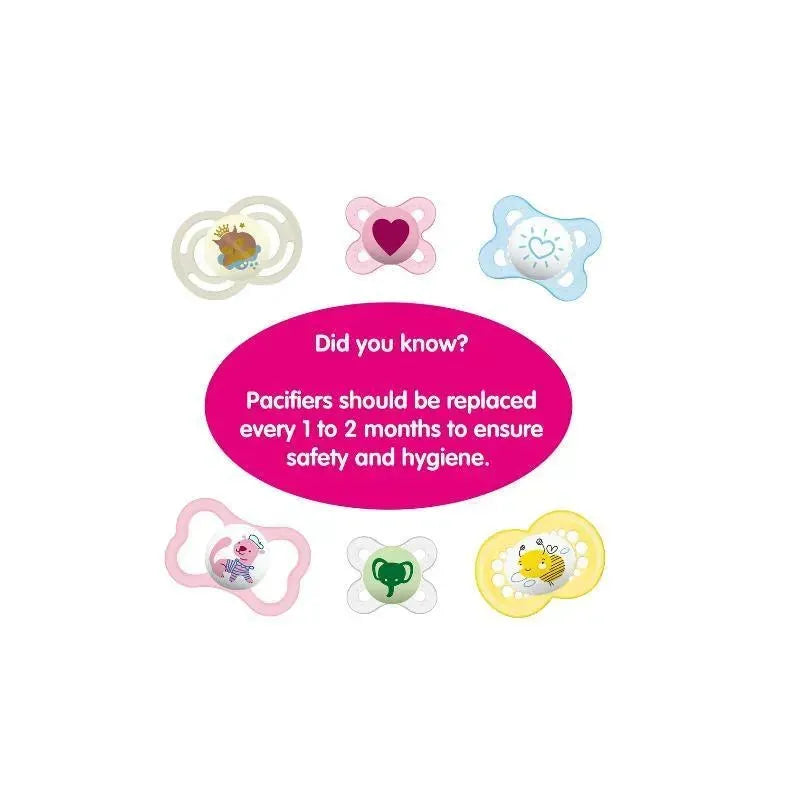 Mam Air Pacifier 6M+ Turtle & Chicken Assorted Image 9