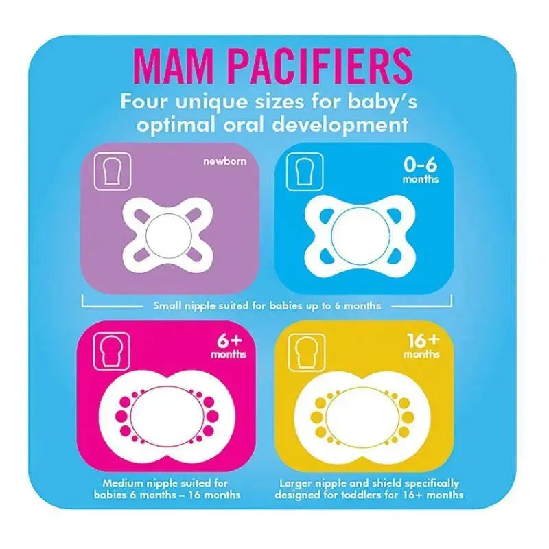 Mam Boys' Night Pacifiers, 0-6M Image 8