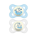 Mam Boys' Night Pacifiers, 0-6M Image 1