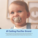 Mam - 2Pk Original Night Pacifiers Glows in The Dark Boy, 0/6M Image 9