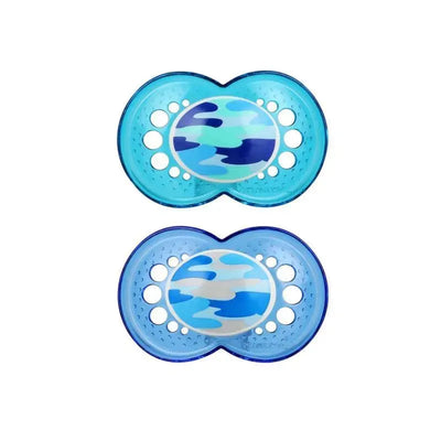 Mam Camo Pacifier 2Ct 16+ M Boy Image 1
