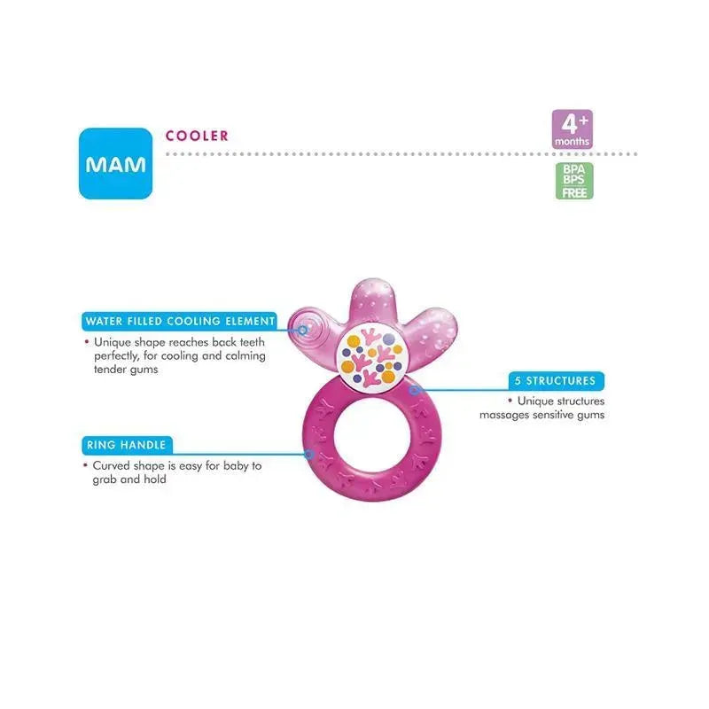 Mam Cooler Teether 4M+, Colors May Vary, 1-Pack Image 5