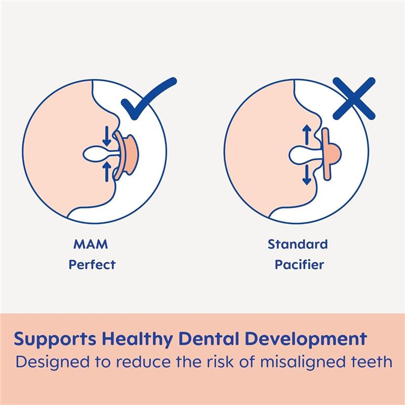 Mam - 3Pk Original Day & Night Baby Pacifier, Glows in The Dark, 6/16M Image 6