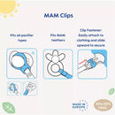 Mam Girls' Double Clip, I Love Mommy Image 3