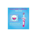 MAM Learn to Brush Baby Toothbrush Set 5+M - Pink Image 5