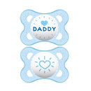 Mam Love & Affection Pacifiers 0-6M - Colors May Vary, 2-Pack Image 1