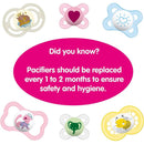 Mam - 2Pk Love & Affection Pacifiers 0/6M, Colors May Vary Image 4