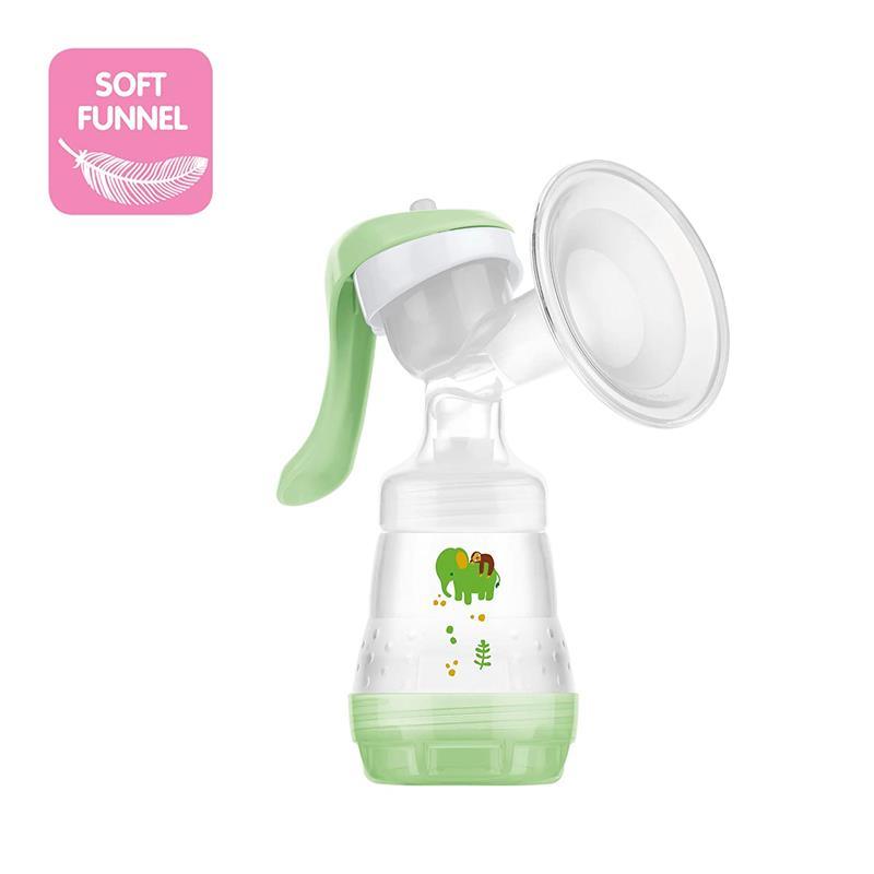 Mam Manual Breast Pump, Portable Breast Pump With Easy Start Anti-Colic Baby Bottle, Includes 2 Bottle Nipples, Unisex Image 17