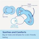 Mam - 2Pk Original Matte Baby Pacifiers Girl,16M+ Image 4