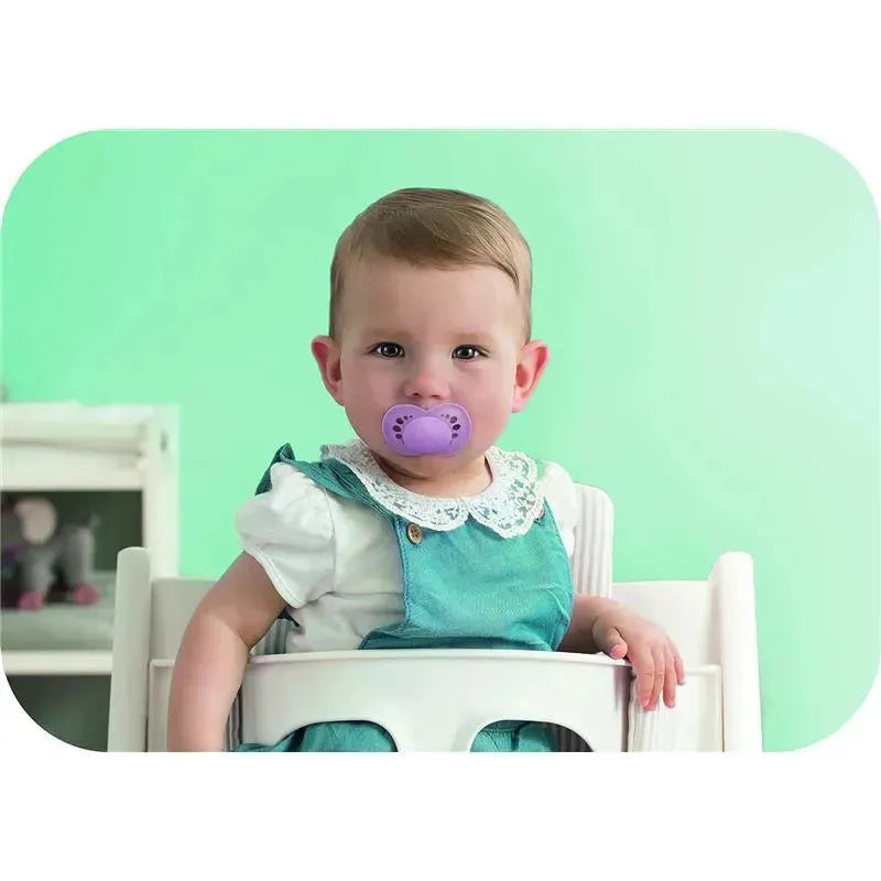 Mam - Matte Non- Deco Pacifier 16+ Months, Girl Image 8