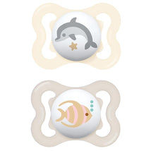 Mam - 2Pk Mini Air Pacifier Unisex, 0/6M  Image 1