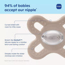 MAM Original Start Pacifier Matte Non-Deco Girl 2 Pack 0-3 Months Image 4