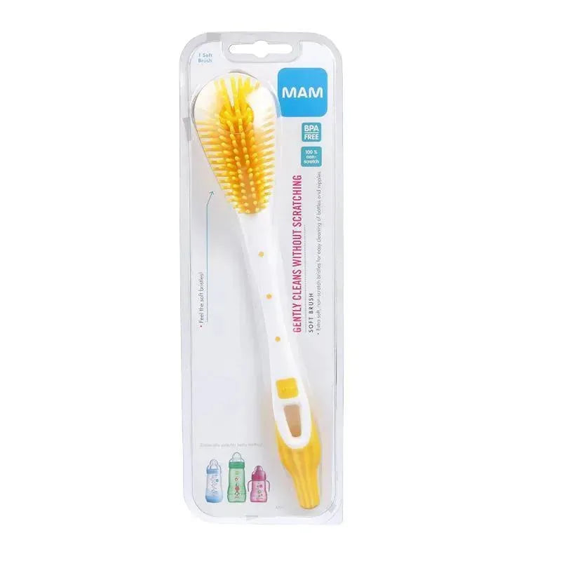 Mam Soft Brush Bottle & Nipple Cleaner Image 3