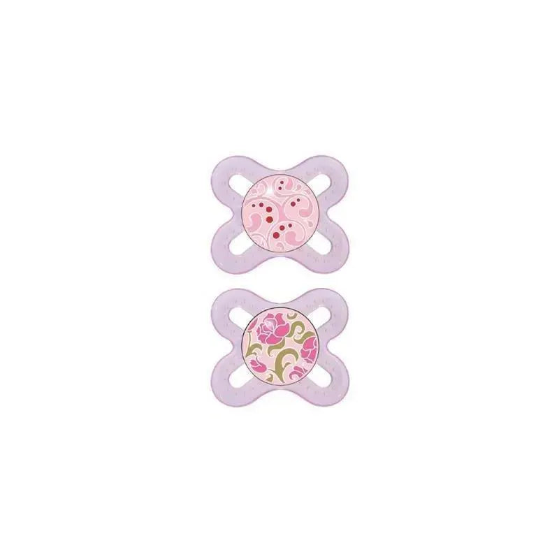 Mam Start Tender Set of Newborn Pacifiers - Colors May Vary, 2-Pack Image 2