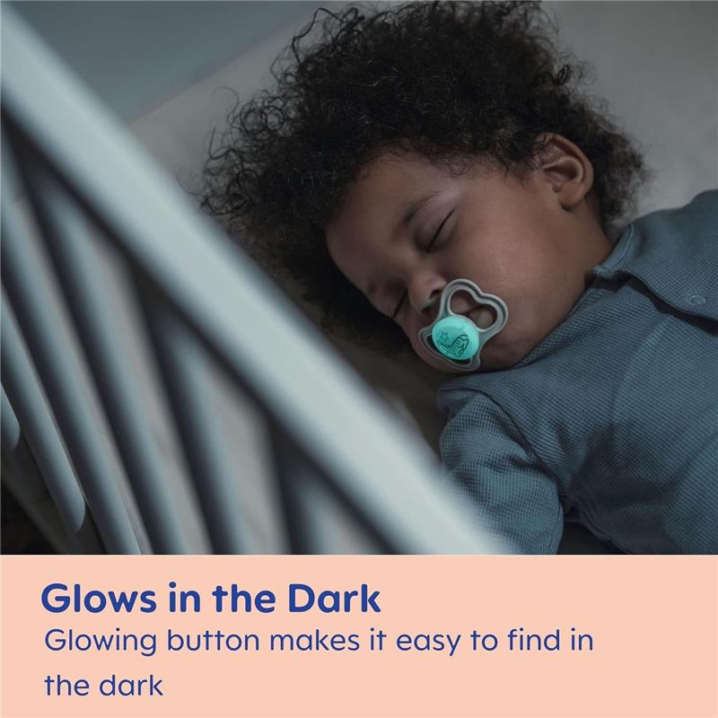 Mam - 2Pk Supreme Night Baby Pacifier Gir, 0/6M Image 8