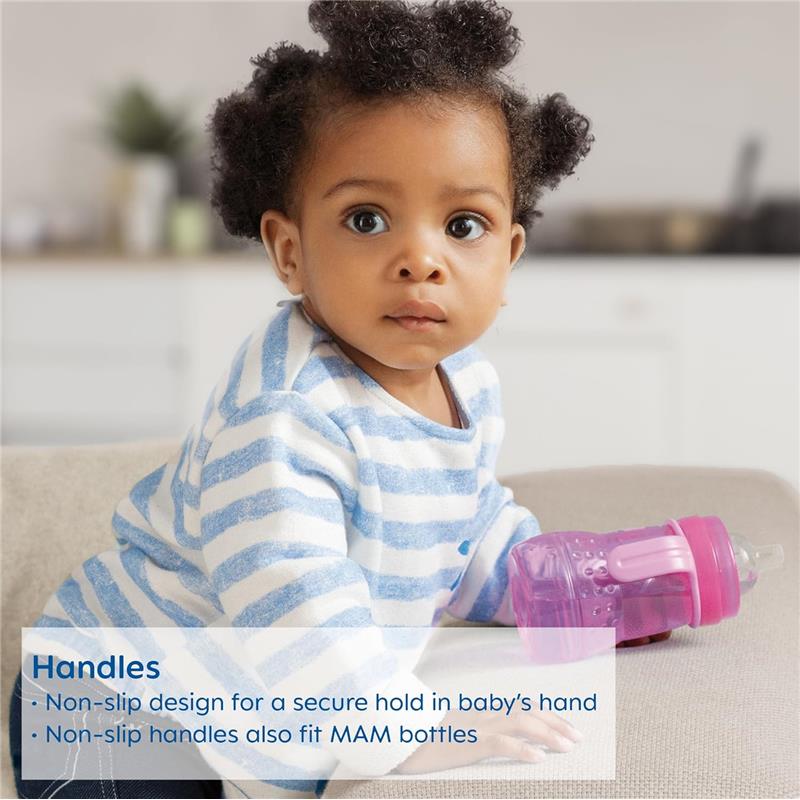 Mam - 8 Oz Trainer Sippy Cup Boy, 4M+ Image 3