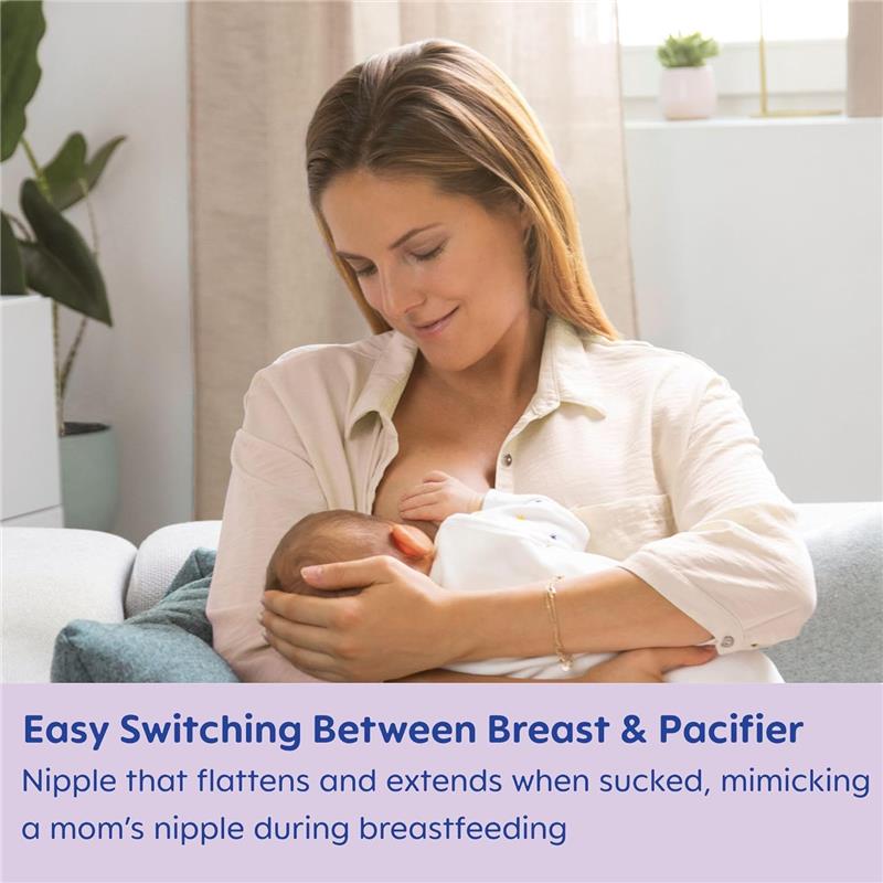 Mam - 2Pk Perfect Night Baby Pacifier Boy Glows in The Dark, 0/6M Image 3