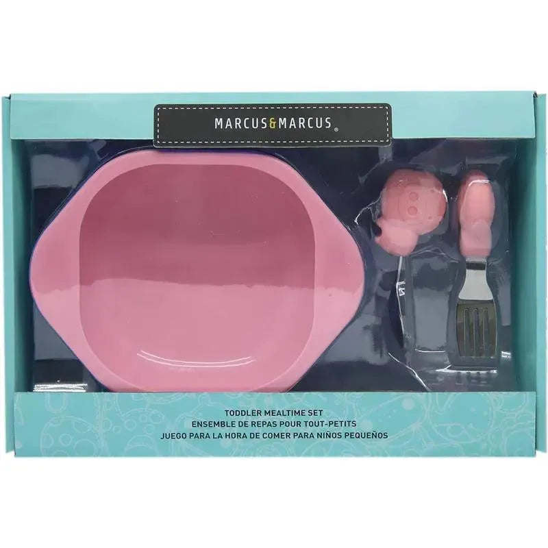 Marcus & Marcus - Pokey Toddler Mealtime Set, Pink Image 6