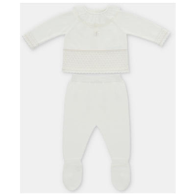 Martin Aranda - 2Pk Set Sweater & Leggings Knit Albi, Blanco Roto Image 1