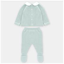 Martin Aranda 2Pk Take Me Home Set Sweater & Leggings Knit Edmonton, Pastel Blue Image 2