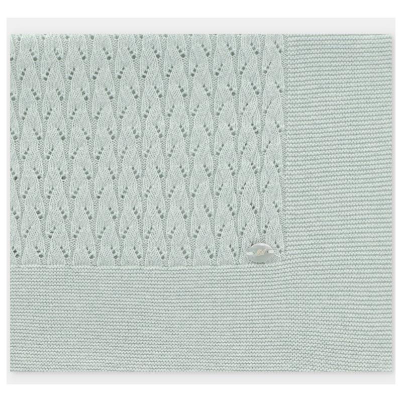 Martin Aranda - Baby Blanket Knit Lucca One Size Azul Océano Image 1