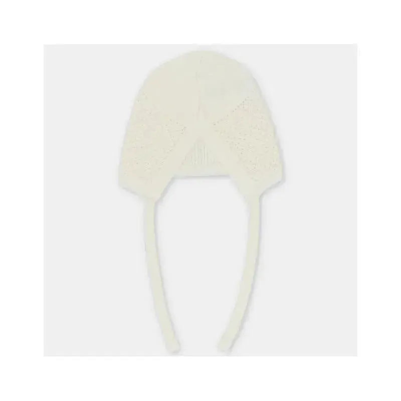 Martin Aranda - Baby Bonnet Knit Marfil, Pastel Blue Image 2