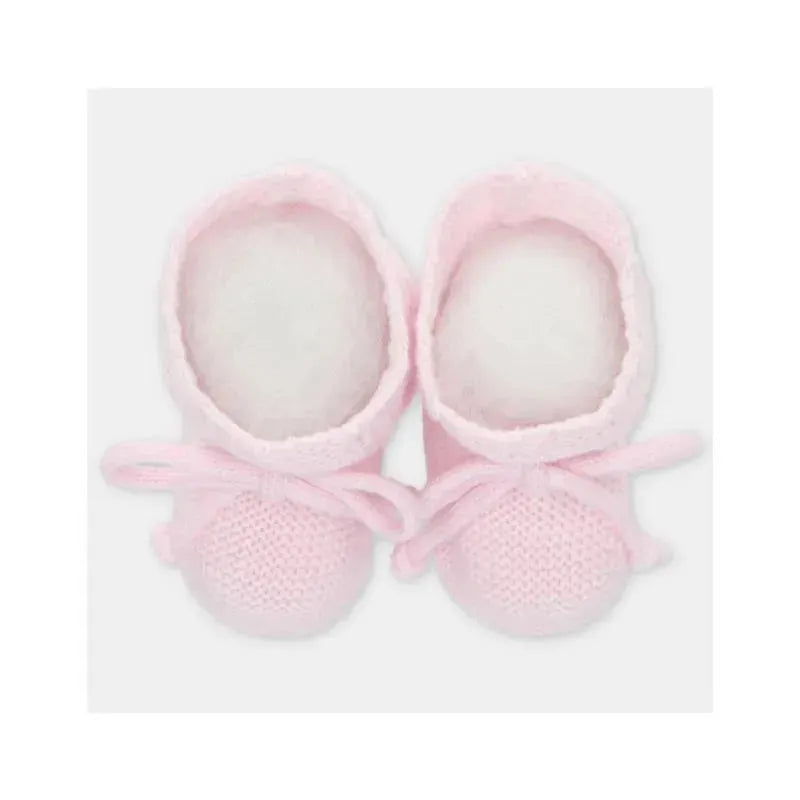 Martin Aranda - Baby Booties Knit Chiara, Pastel Blue Image 3