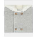 Martin Aranda - Baby Boy Sweater Knit Lined Pramsuit With Removable Feet Glace, Light Blue Image 3