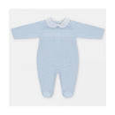 Martin Aranda - Baby Footie Interlock Smock, Celeste Bebé Image 1
