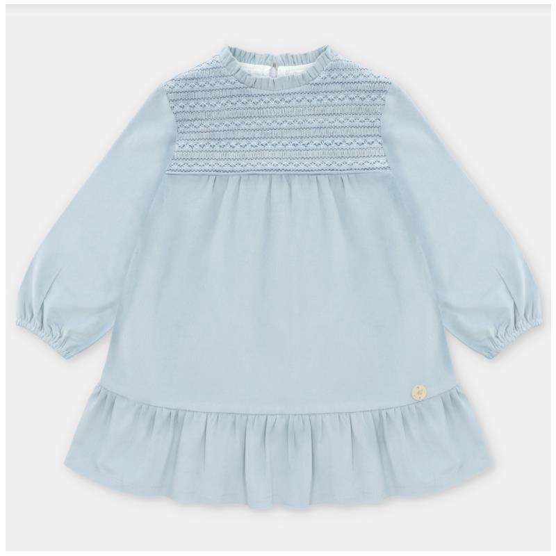 Martin Aranda - Baby Girl Dress Sheffield Blue Grey Image 1