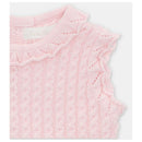 Martin Aranda - Baby Girl Short Knit Romper Airola, Lavanda Image 3