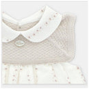 Martin Aranda Baby Girl Short Romper Knit Quebec, Beige Mix Image 3