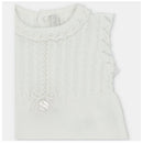 Martin Aranda Baby Girl Short Romper Knit Regina, Light Pink Image 3
