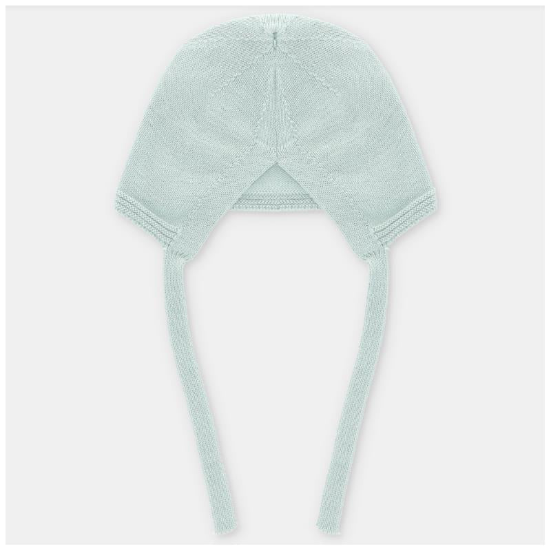 Martin Aranda Baby Knit Bonnet Edmonton Blue Image 2