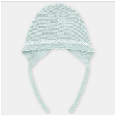Martin Aranda Baby Knit Bonnet Edmonton Light Pink Image 1