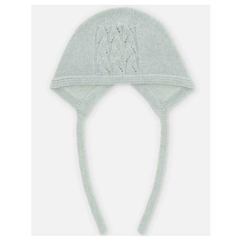 Martin Aranda - Baby Knit Bonnet Lucca, Blue Image 1