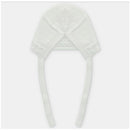 Martin Aranda Baby Knit Bonnet Regina White Image 2
