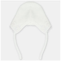 Martin Aranda Baby Knit Bonnet Victoria White Image 2