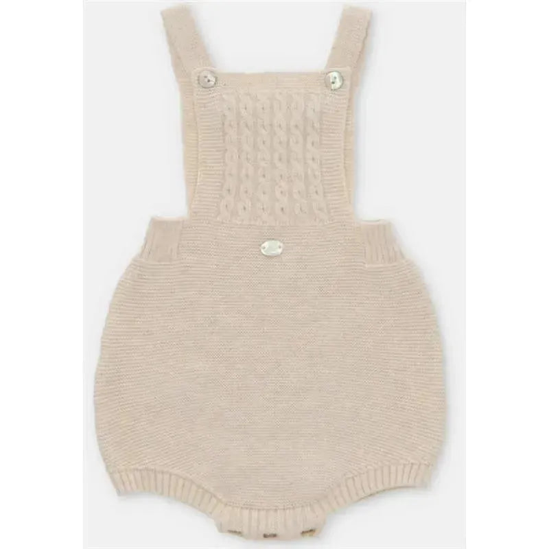 Martin Aranda - Baby Knit Overalls Gold Light Beige Image 1