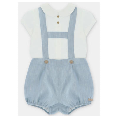 Martin Aranda - Baby Set Shirt & Bloomer Woven Fabric Capri, Arena Image 1