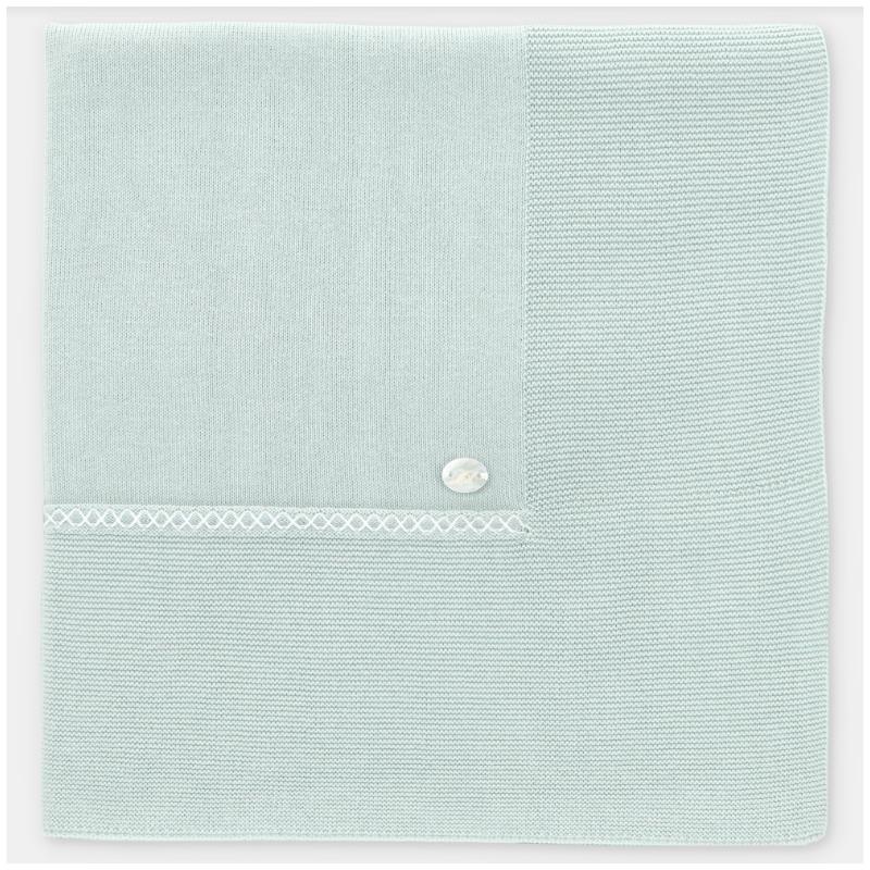 Martin Aranda Blanket Knit Edmonton One Size Pastel Blue Image 2