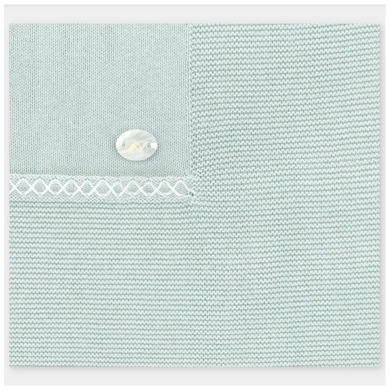 Martin Aranda Blanket Knit Edmonton One Size Pastel Blue Image 3